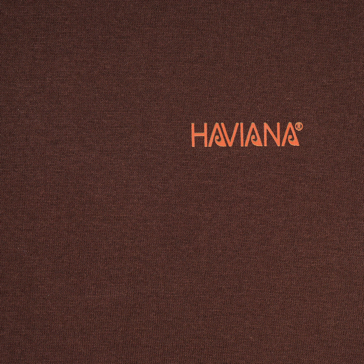 HAVIANA ハビアナ ブラウン ブランドロゴ|OKINAWAN CASUAL WEAR Have a Nice Okinawa 花笠モチーフ|沖縄ファッションブランド 通販