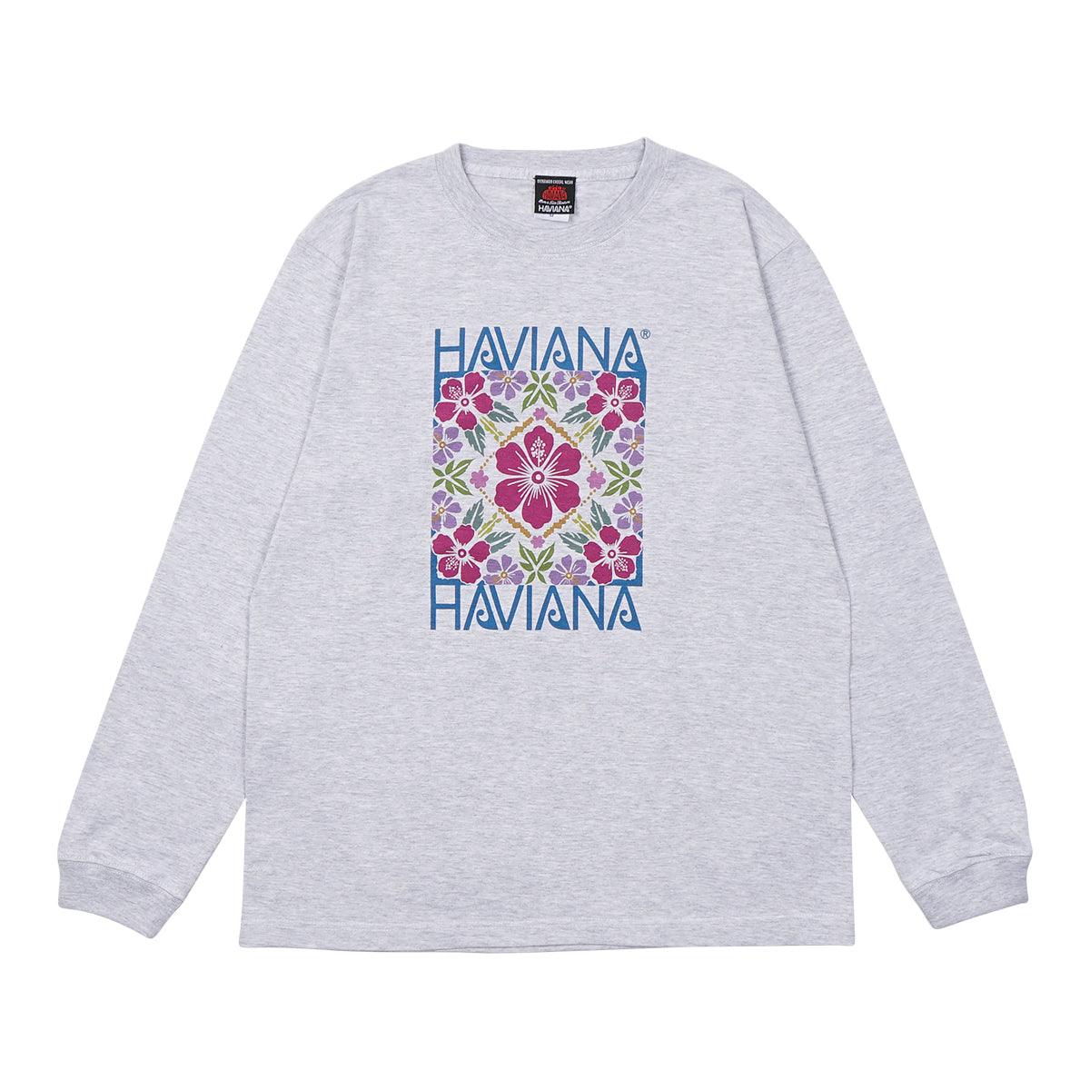 KALEID FLOWER Akabana<br>Long T-shirt