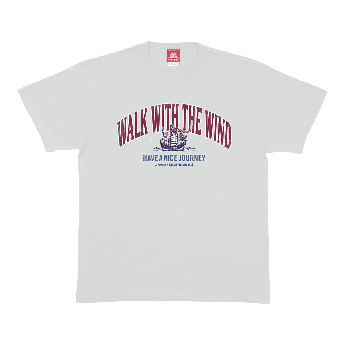 HAVIANA PEACE PRODUCTSシリーズ<br>HOPEFUL JOURNEY _HPP T-shirt<br>(受注生産：10月下旬より順次発送予定)