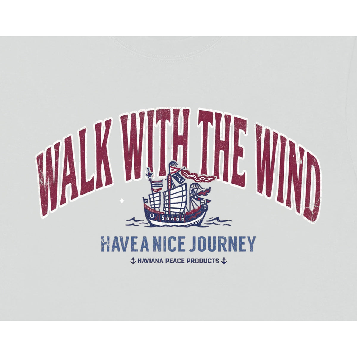 HAVIANA PEACE PRODUCTSシリーズ<br>HOPEFUL JOURNEY _HPP T-shirt<br>(受注生産：10月下旬より順次発送予定)