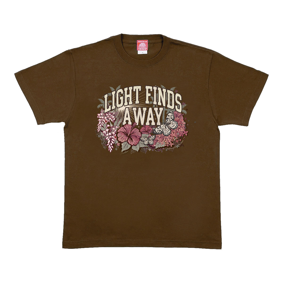HAVIANA PEACE PRODUCTSシリーズ<br>LIGHT & BUTTERFLY_HPP T-shirt<br>(受注生産：10月下旬より順次発送予定)